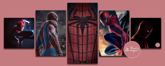 ⭐CUADRO PANORAMIC 01 SPIDERMAN 100X40cm⭐