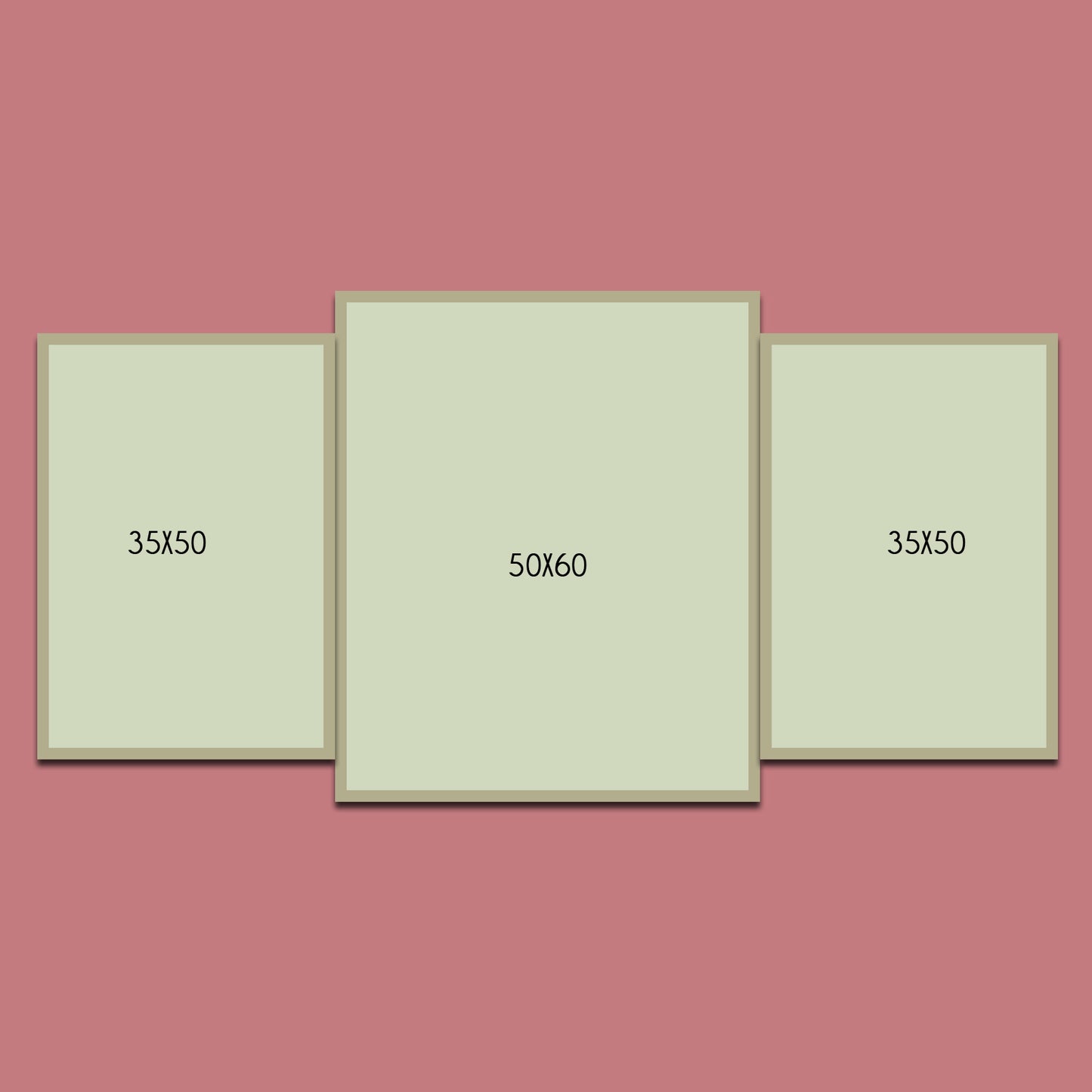 ⭐CUADRO HAMBIENT LARGE LONG 120X60cm⭐