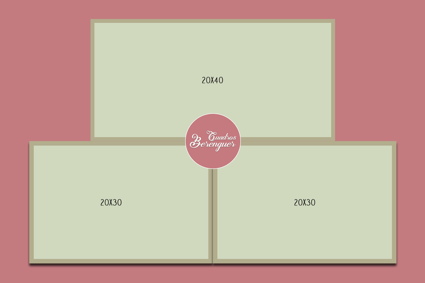 ⭐CUADRO HAMBIENT LINE AUTOS DEPORTIVOS 60X40cm⭐