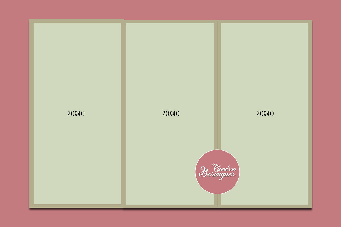 ⭐CUADRO HAMBIENT LONG 60X40cm⭐