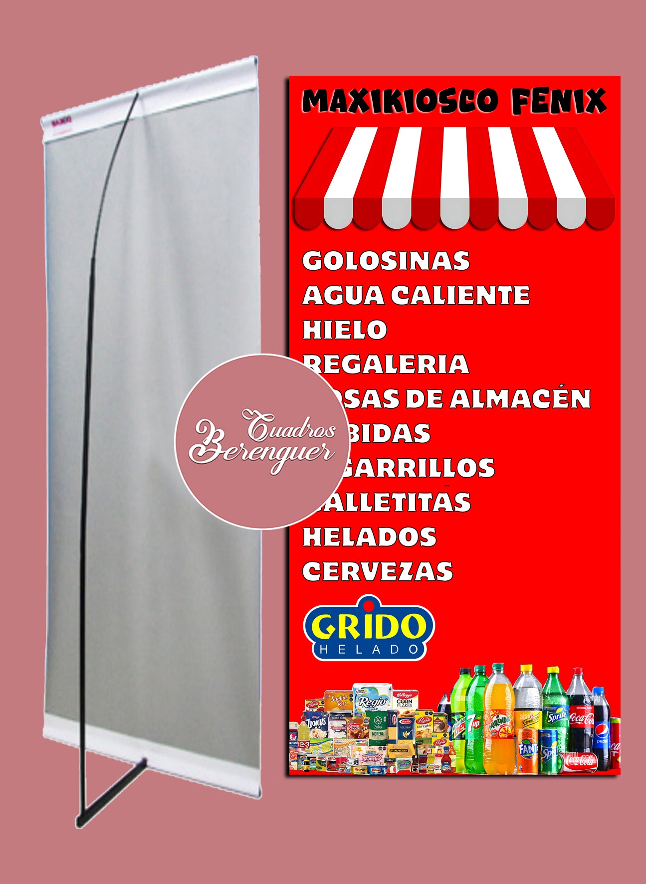 ⭐BANNER COMERCIAL KIOSKO - ALMACEN⭐
