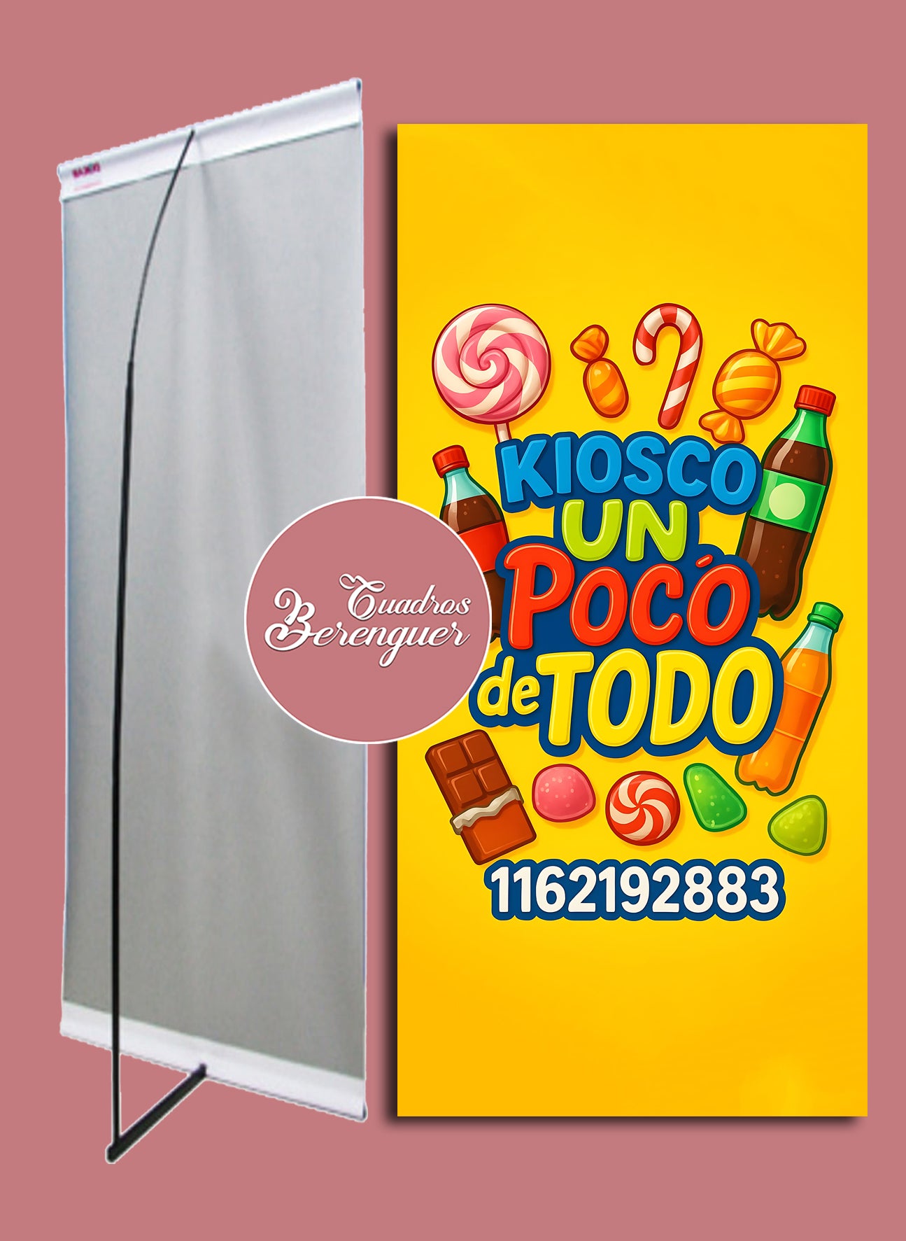⭐BANNER COMERCIAL KIOSKO - DE TODO UN POCO⭐