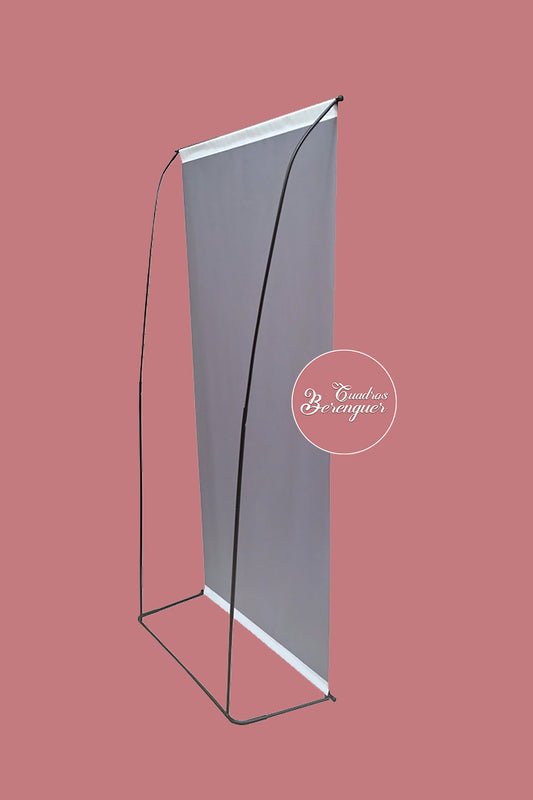 BANNER ESTRUCTURA DOBLE CON FOTO PERSONALIZADO 90X190