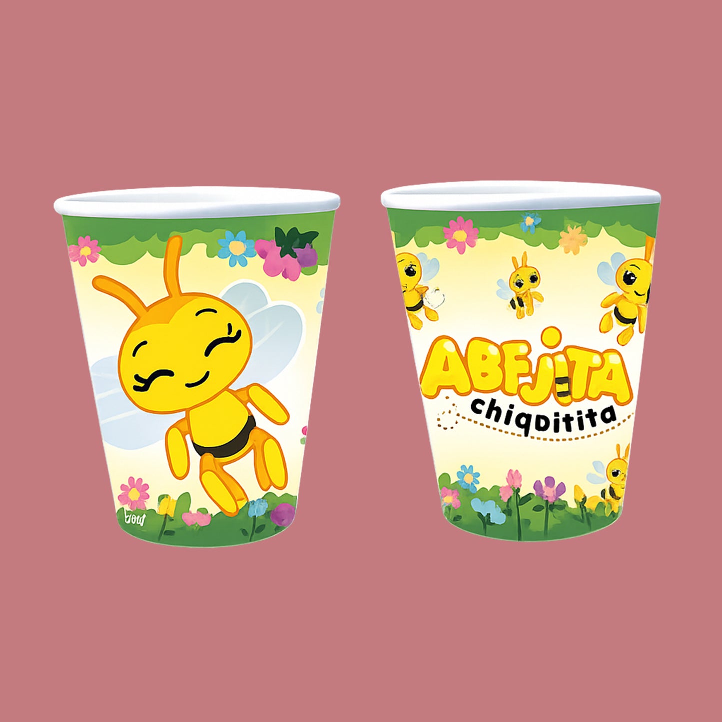 PACK X8 VASO ABEJITA