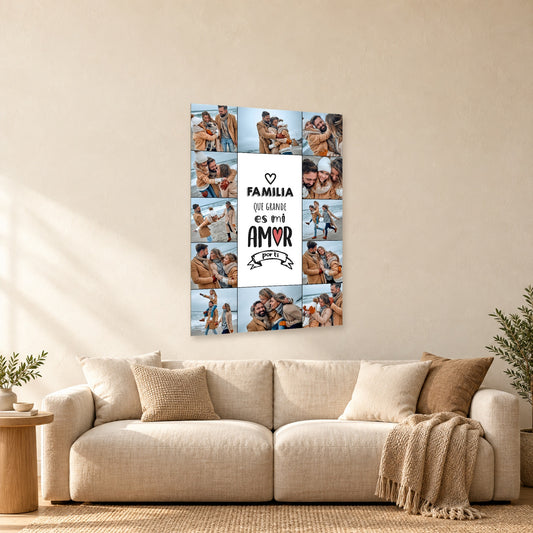 ⭐05 DISEÑO FAMILIA⭐ — mockup del diseño completo en ambiente