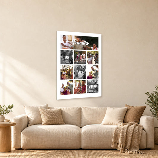 ⭐20 DISEÑO FAMILIA⭐ — mockup del diseño completo en ambiente