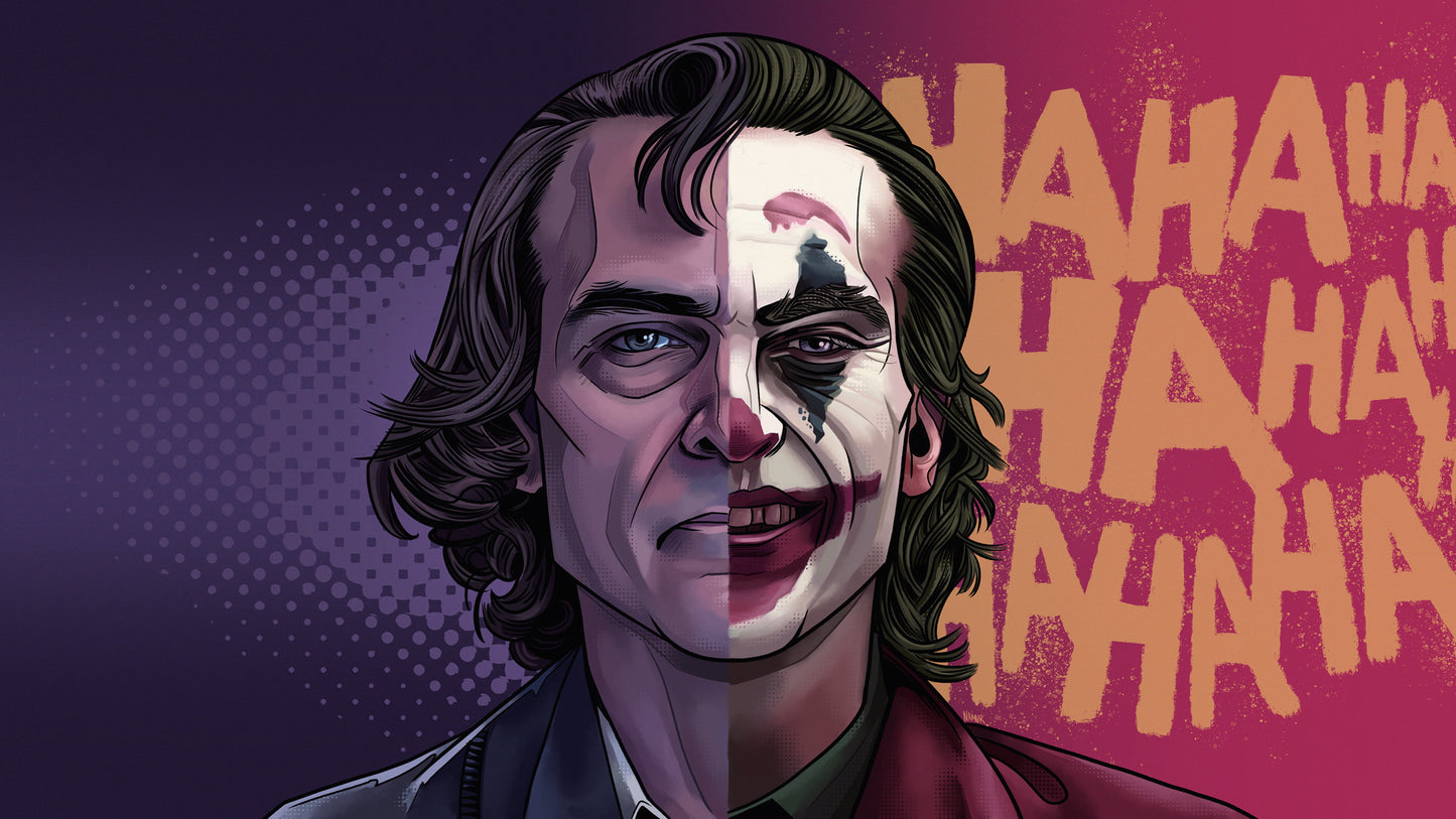 ⭐CUADRO PANORAMIC 01 JOKER 100X40cm⭐