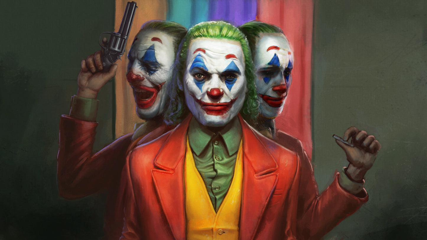 ⭐CUADRO PANORAMIC 01 JOKER 100X40cm⭐