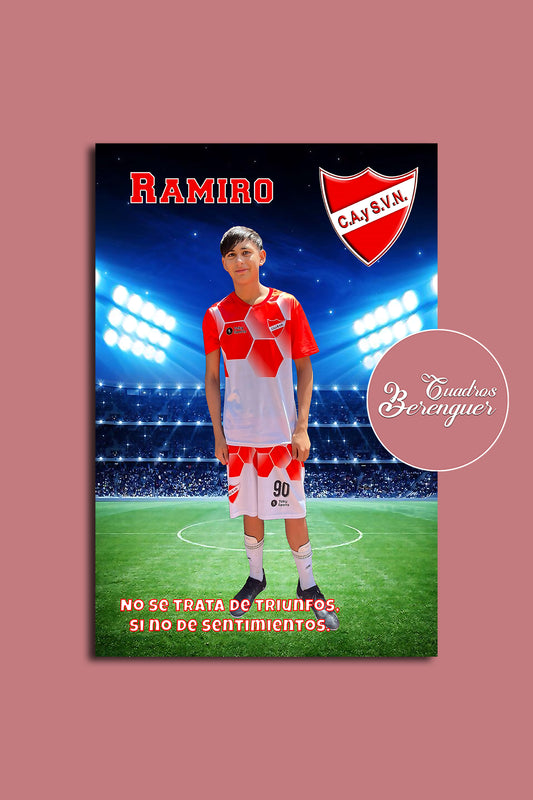⭐BANNER EQUIPO DE FUTBOL PARA COLGAR 60X90CM⭐