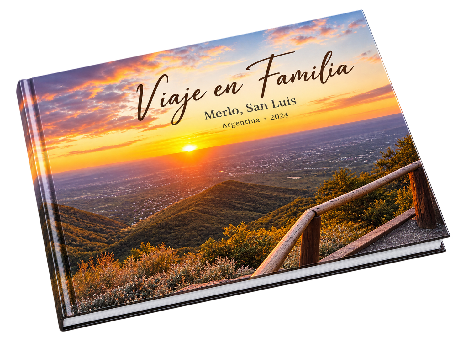 Fotolibro Personalizado 22x28cm Tapa Rígida - Vacaciones en San Luis