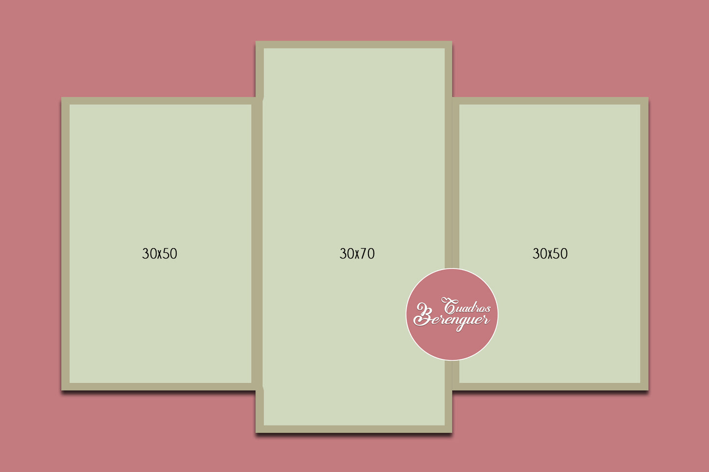 ⭐CUADRO HAMBIENT LARGE 90X70cm⭐