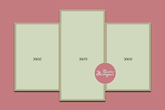 ⭐CUADRO HAMBIENT LARGE 90X70cm⭐