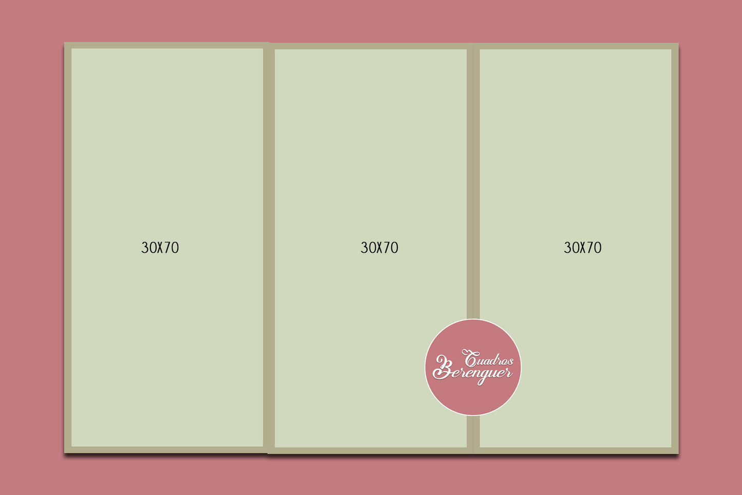 ⭐CUADRO HAMBIENT LARGE LONG 90X70cm⭐