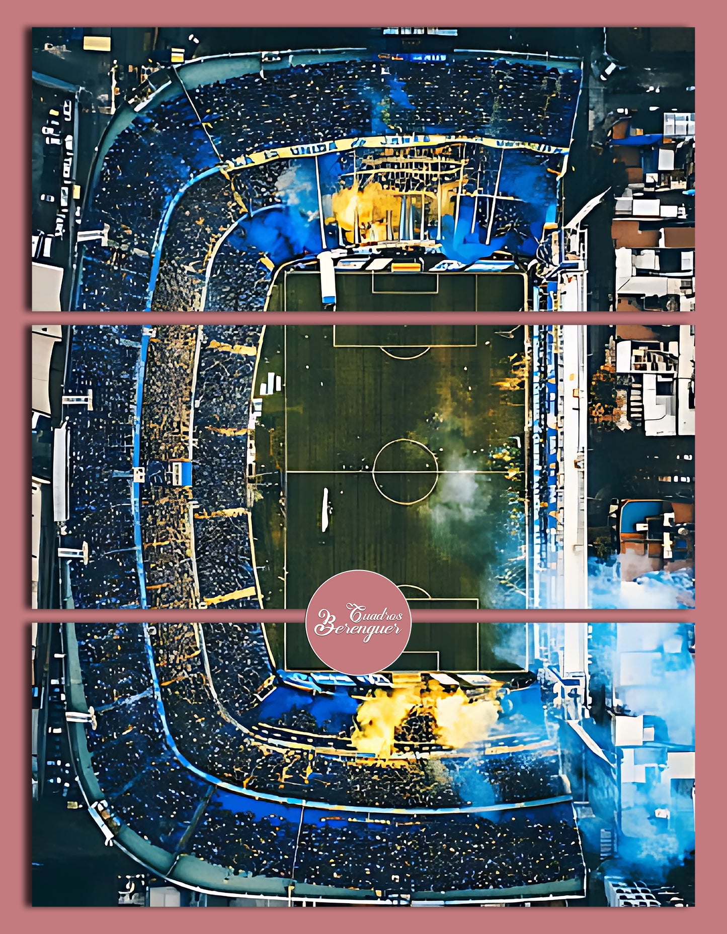 ⭐CUADRO 02 BOMBONERA 70X90cm⭐