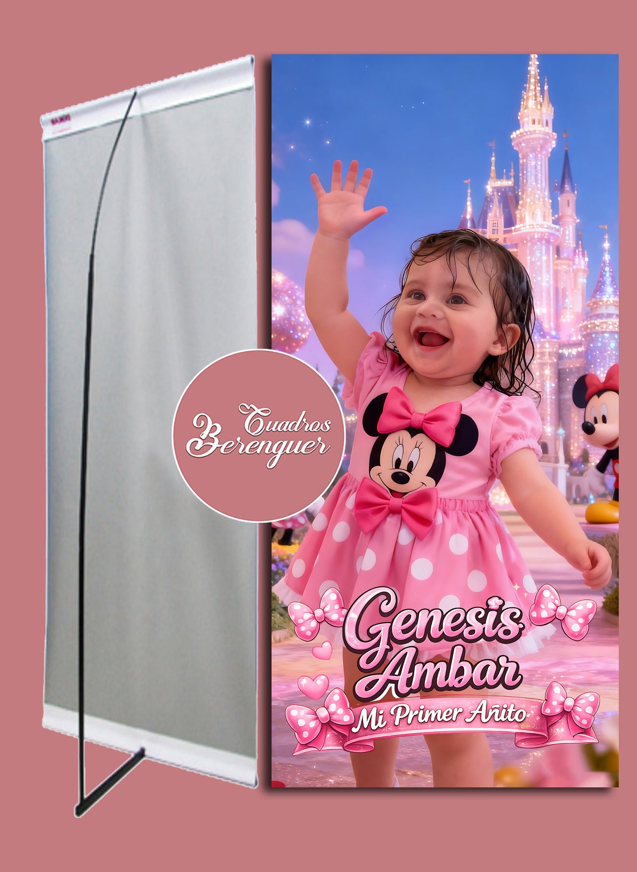 ⭐BANNER INFANTIL MINNIE 90x190⭐