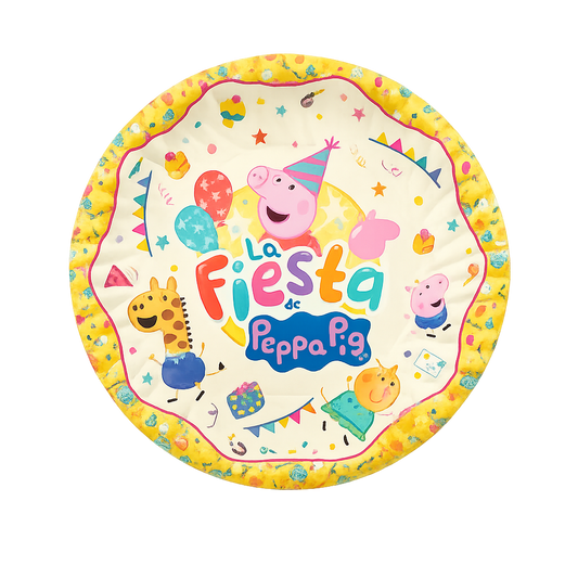 ⭐PACK X8 PLATO PEPA PIG⭐