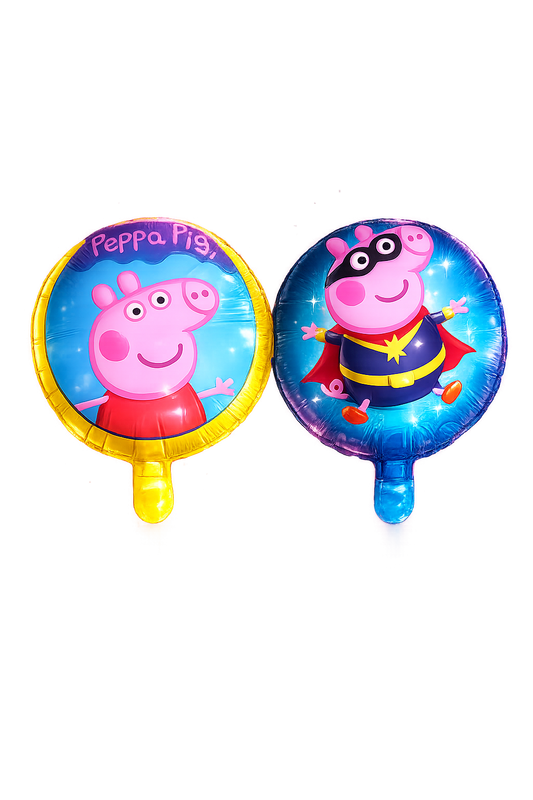 ⭐GLOBO PEPA PIG Y GEORGE 25cm⭐