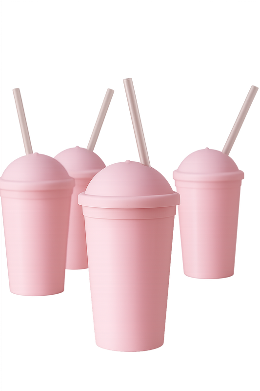 ⭐VASO BURBUJA ROSA PASTEL⭐