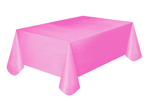 ⭐MANTEL PLASTICO FUCSIA 120 X 180 CM⭐