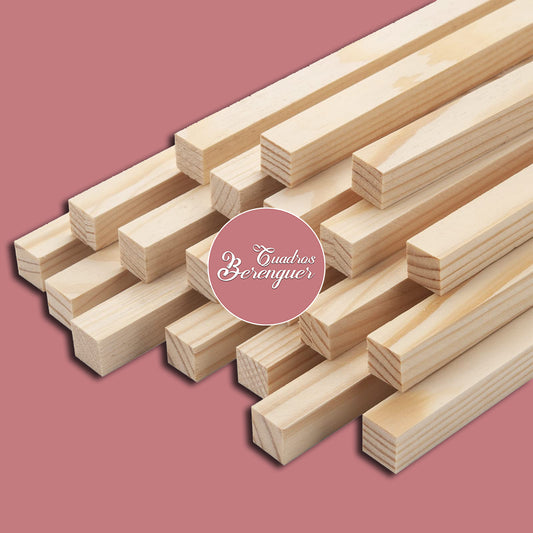 VARILLA MADERA 0.25 x 0.25cm