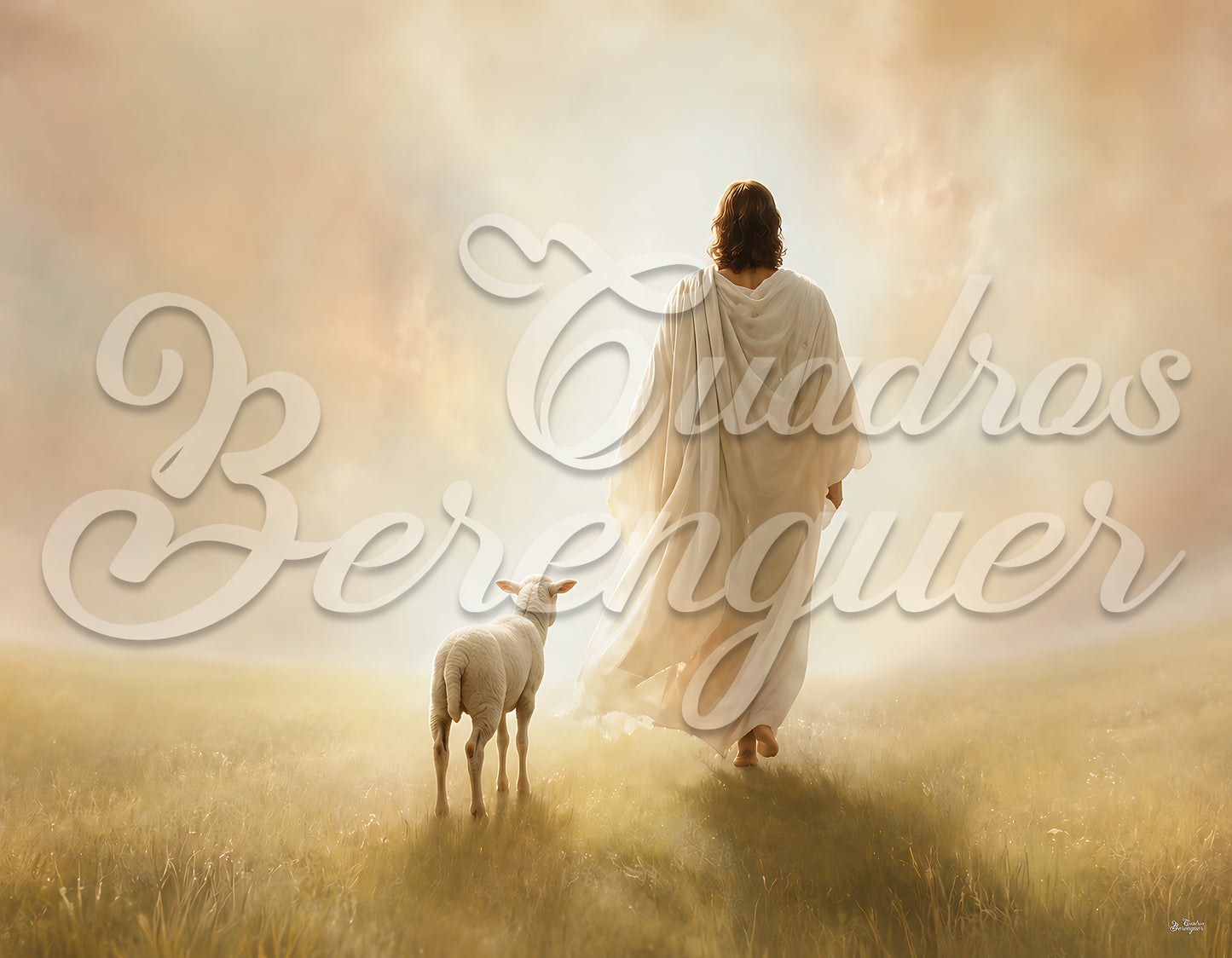 Cuadro Jesus nuestro Pastor