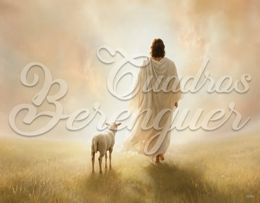 Cuadro Jesus nuestro Pastor