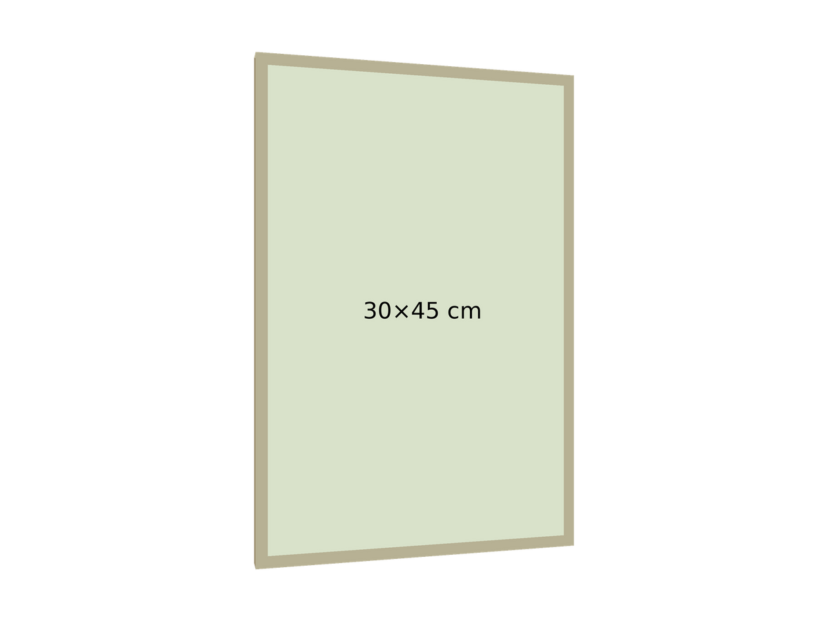 Maqueta sin fondo en perspectiva izquierda. 30×45 cm