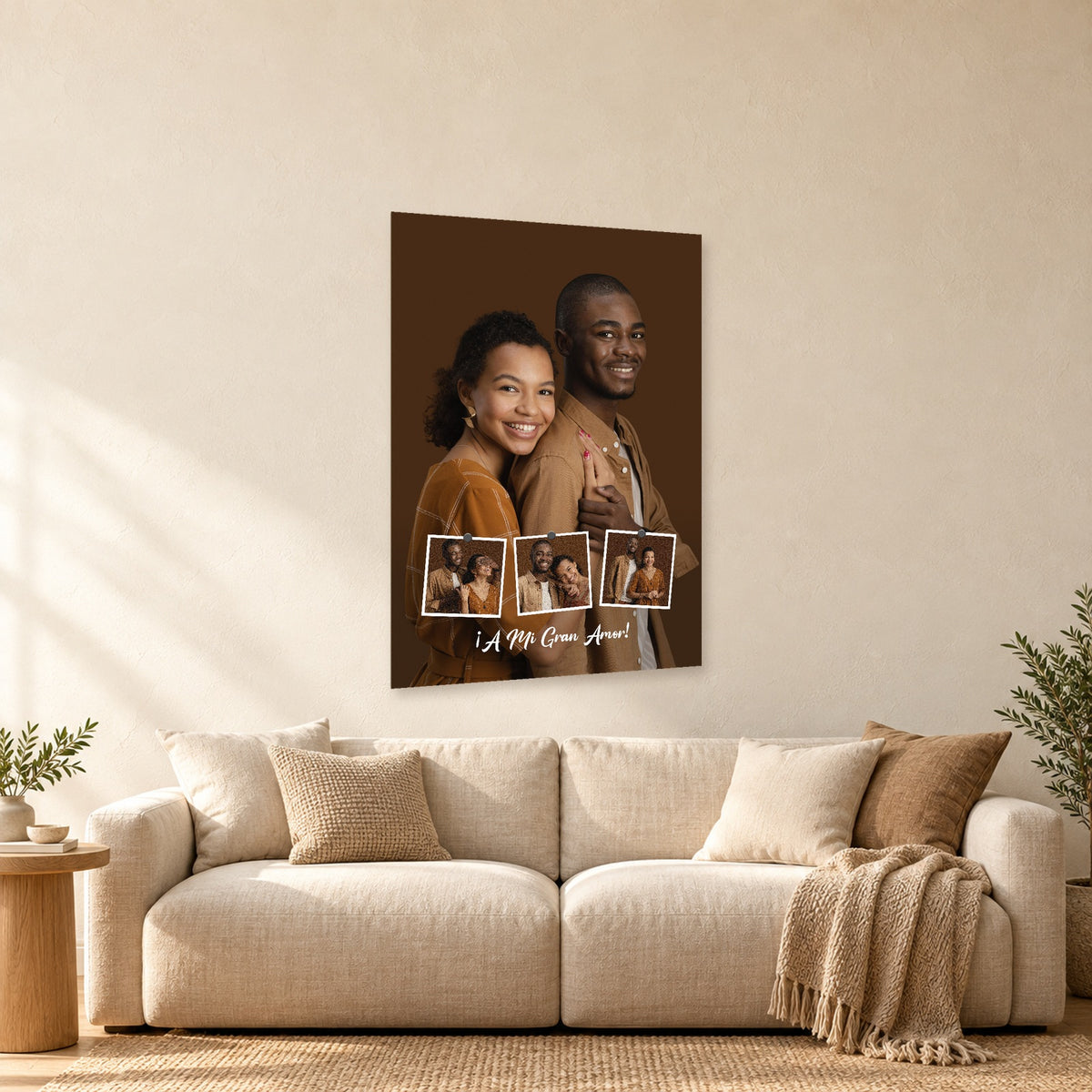 ⭐01 CUADRO DISEÑO SAN VALENTIN⭐ — mockup del diseño completo en ambiente