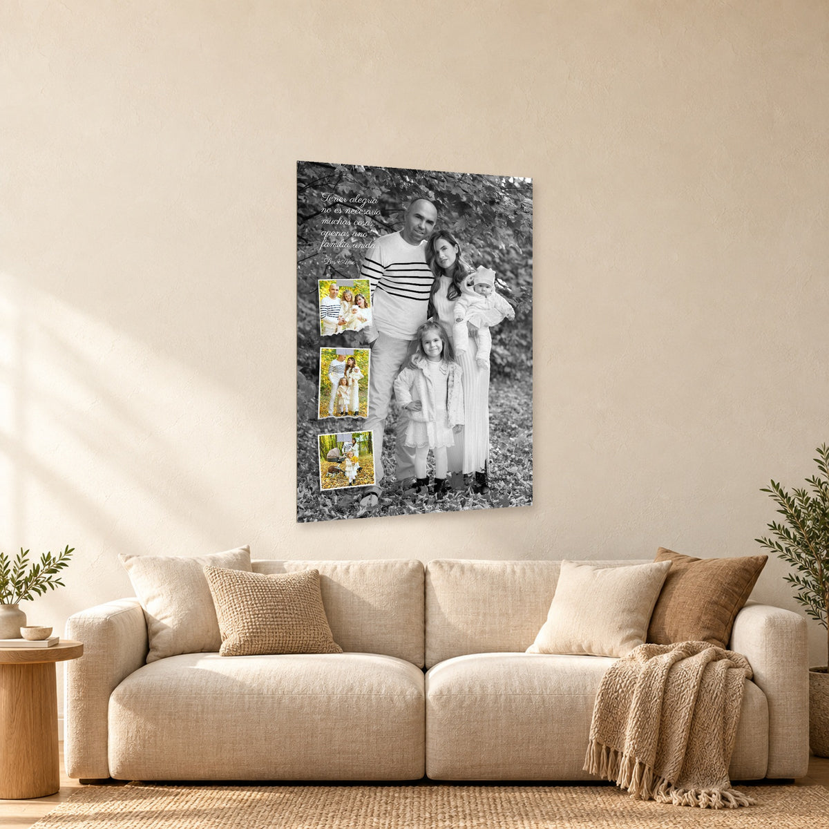 ⭐02 DISEÑO FAMILIA⭐ — mockup del diseño completo en ambiente