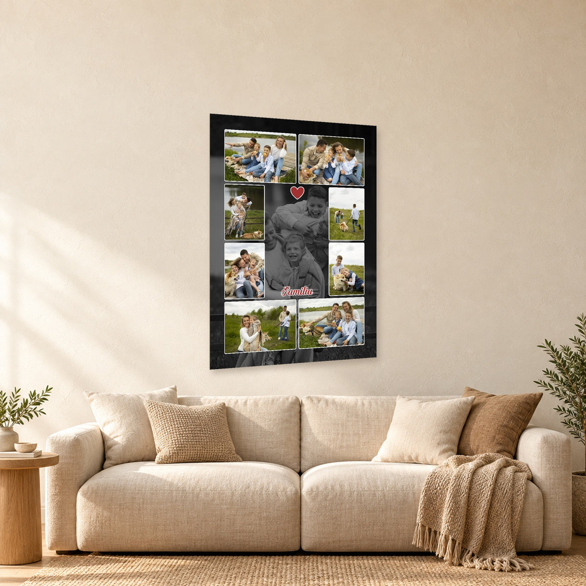⭐04 DISEÑO FAMILIA⭐ — mockup del diseño completo en ambiente
