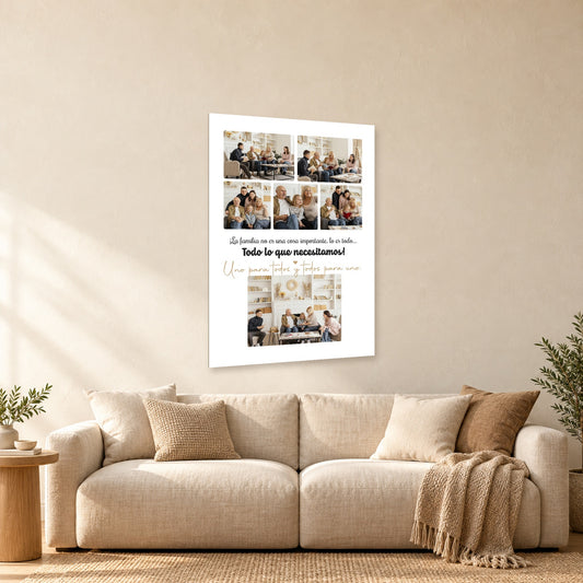 ⭐06 DISEÑO FAMILIA⭐ — mockup del diseño completo en ambiente