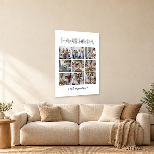 ⭐07 DISEÑO FAMILIA⭐ — mockup del diseño completo en ambiente