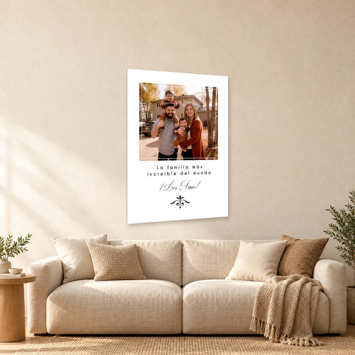 ⭐13 DISEÑO FAMILIA⭐ — mockup del diseño completo en ambiente