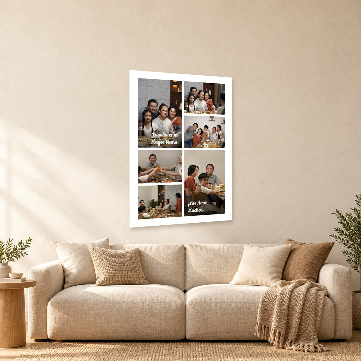 ⭐15 DISEÑO FAMILIA⭐ — mockup del diseño completo en ambiente