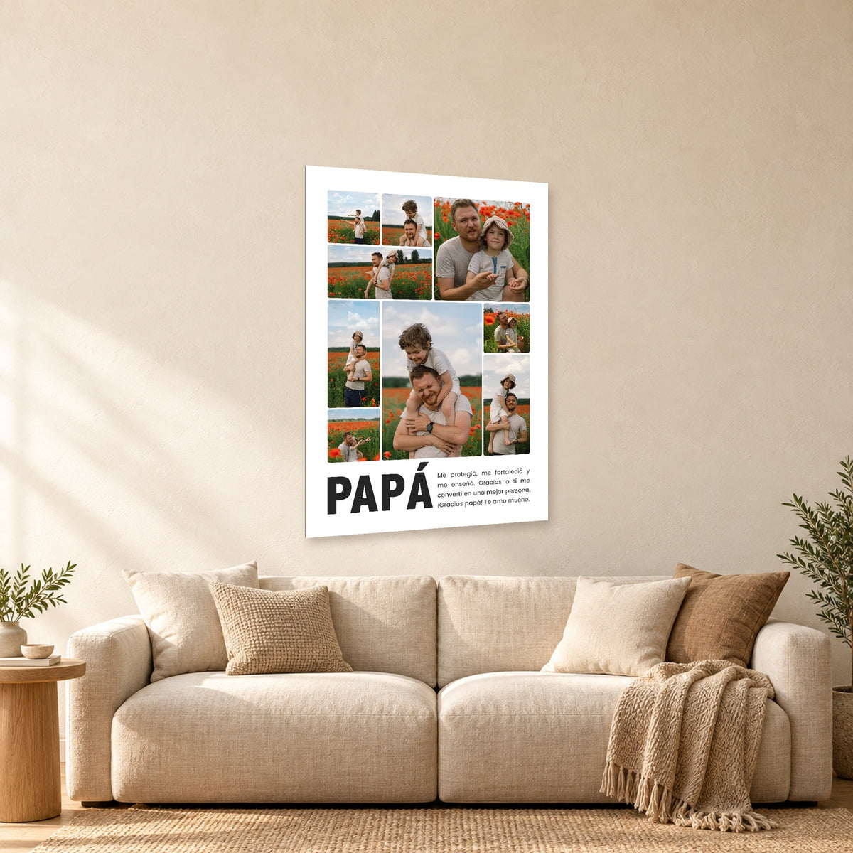 ⭐09 DISEÑO PADRE⭐ — mockup del diseño completo en ambiente