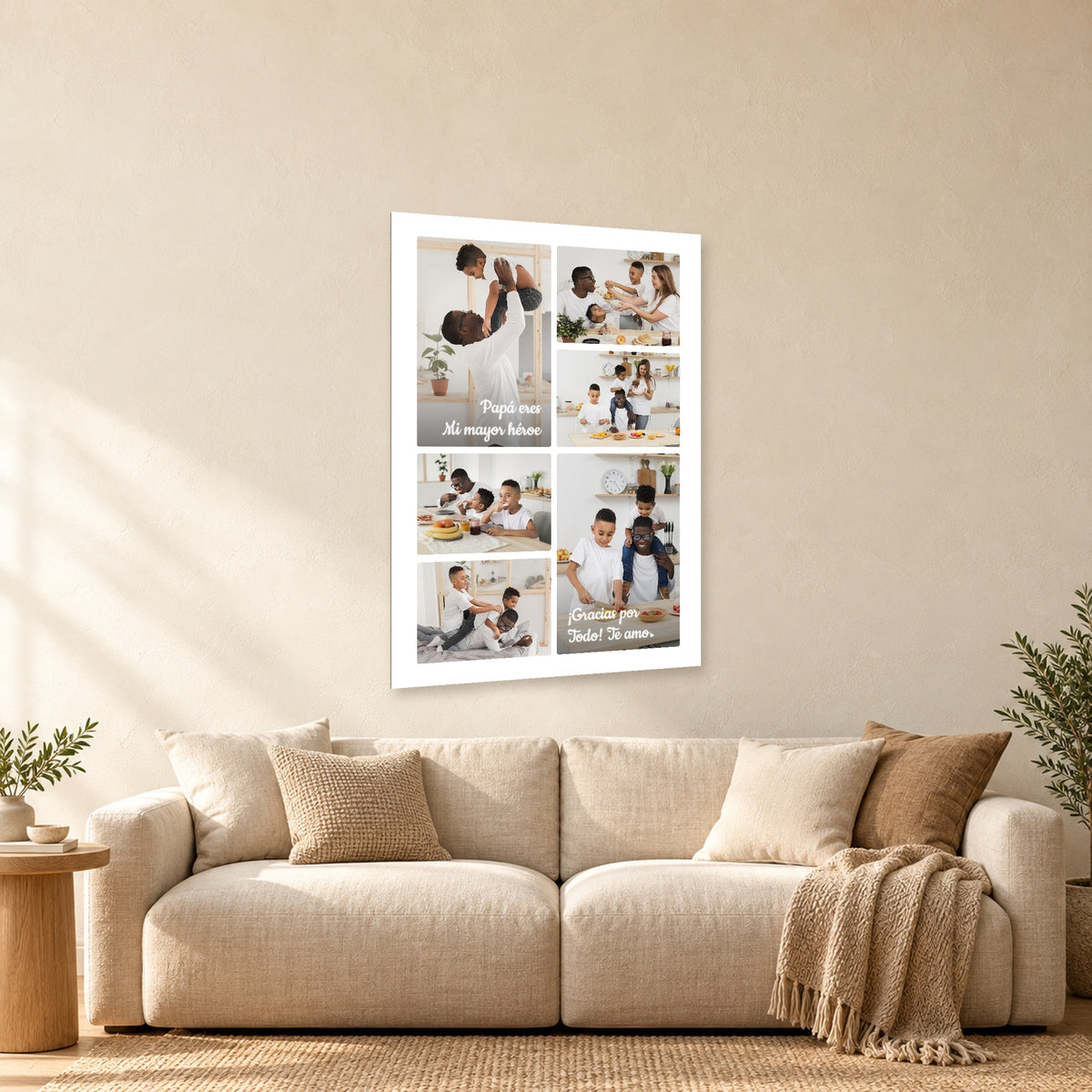 ⭐15 DISEÑO PADRE⭐ — mockup del diseño completo en ambiente