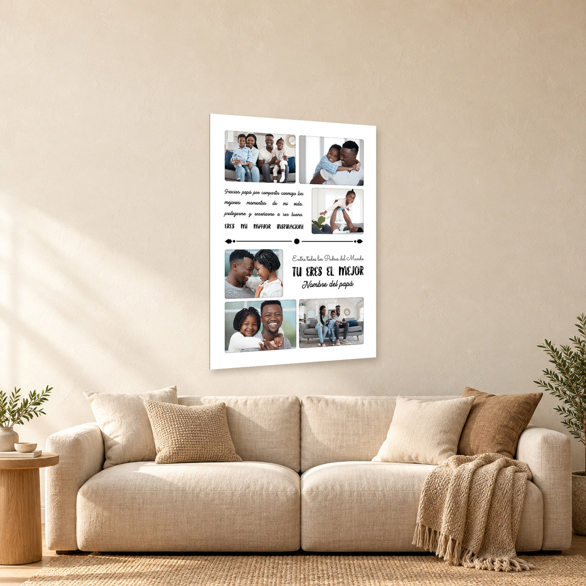 ⭐16 DISEÑO PADRE⭐ — mockup del diseño completo en ambiente