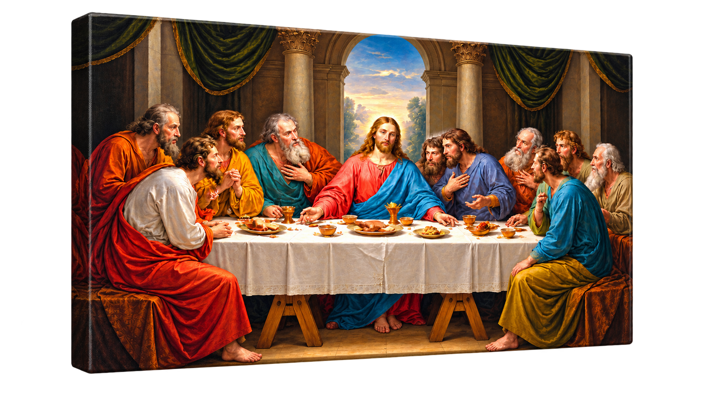 ⭐ Cuadro de Jesús – La Última Cena