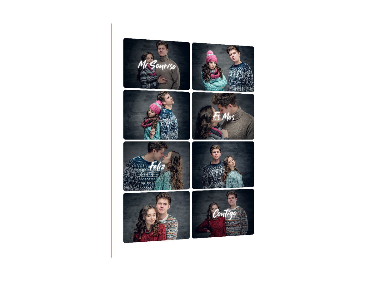 ⭐14 DISEÑO SAN VALENTIN⭐ — diseño original, perspectiva izquierda 15°, fondo transparente