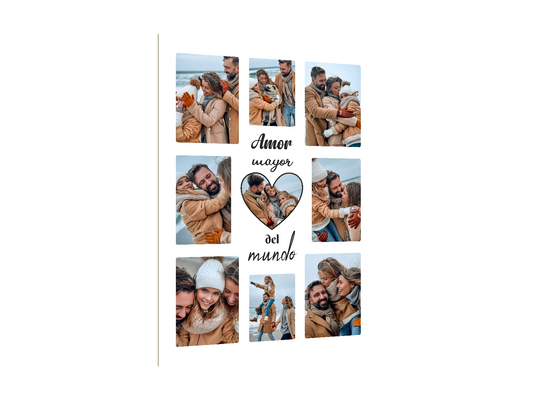 ⭐11 DISEÑO FAMILIA⭐ — diseño original, perspectiva izquierda 15°, fondo transparente
