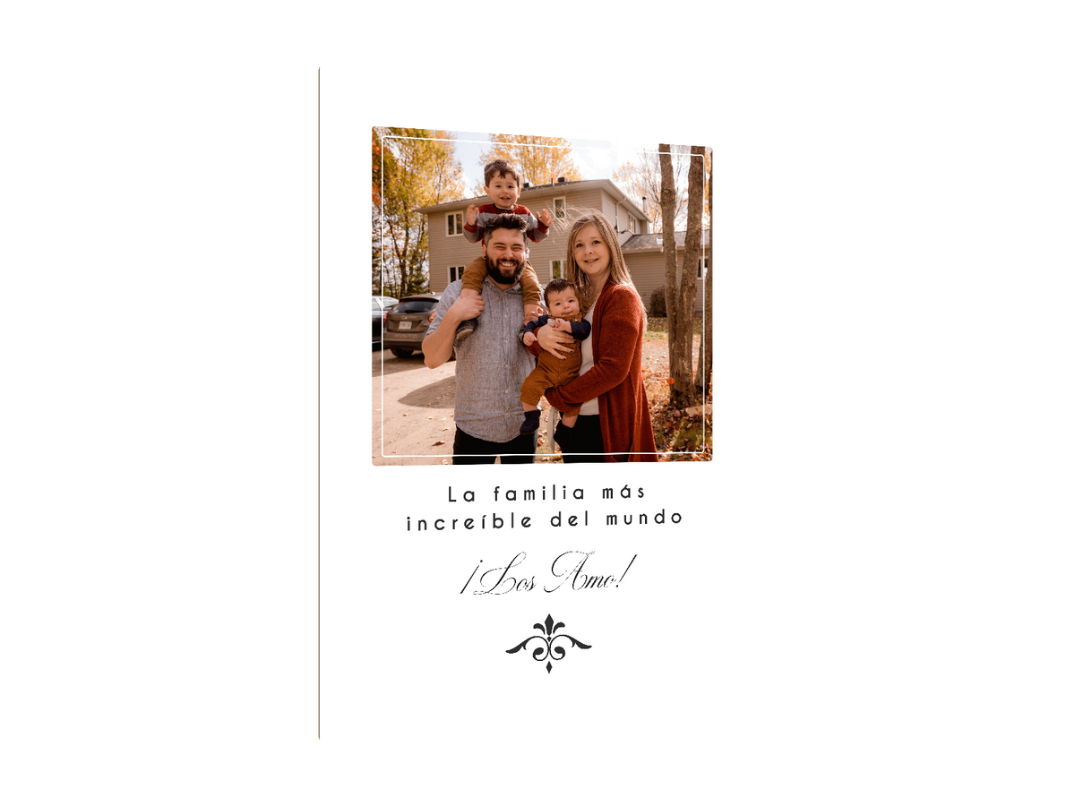 ⭐13 DISEÑO FAMILIA⭐ — diseño original, perspectiva izquierda 15°, fondo transparente