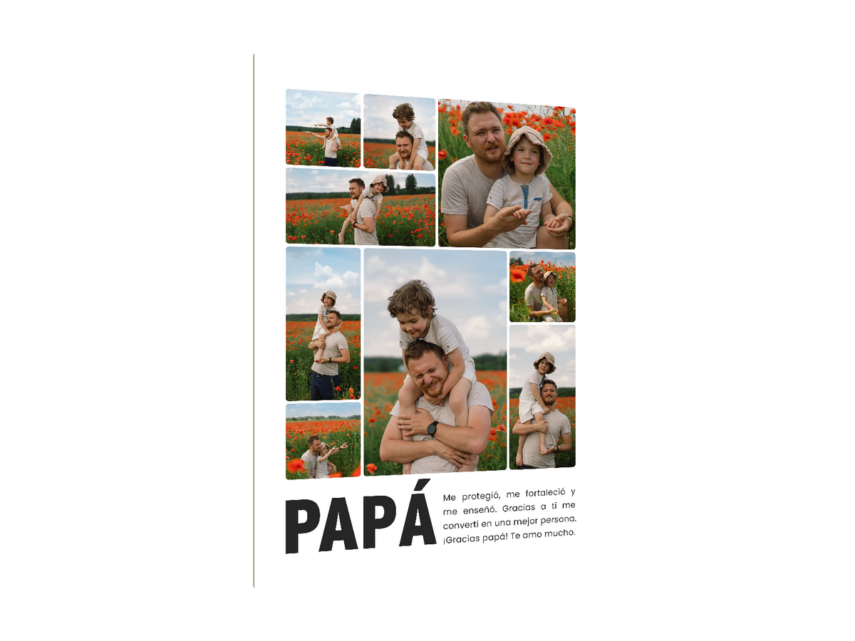 ⭐09 DISEÑO PADRE⭐ — diseño original, perspectiva izquierda 15°, fondo transparente