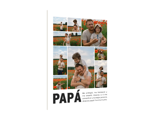 ⭐09 DISEÑO PADRE⭐ — diseño original, perspectiva izquierda 15°, fondo transparente