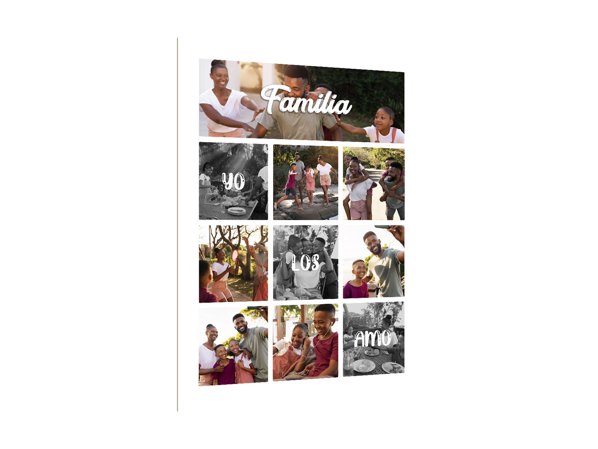 ⭐20 DISEÑO FAMILIA⭐ — diseño original, perspectiva izquierda 15°, PNG transparente
