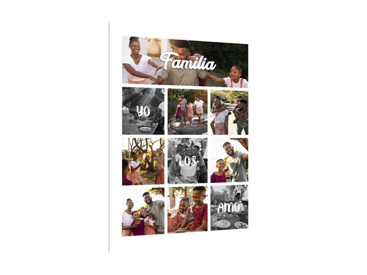 ⭐20 DISEÑO FAMILIA⭐ — diseño original, perspectiva izquierda 15°, PNG transparente