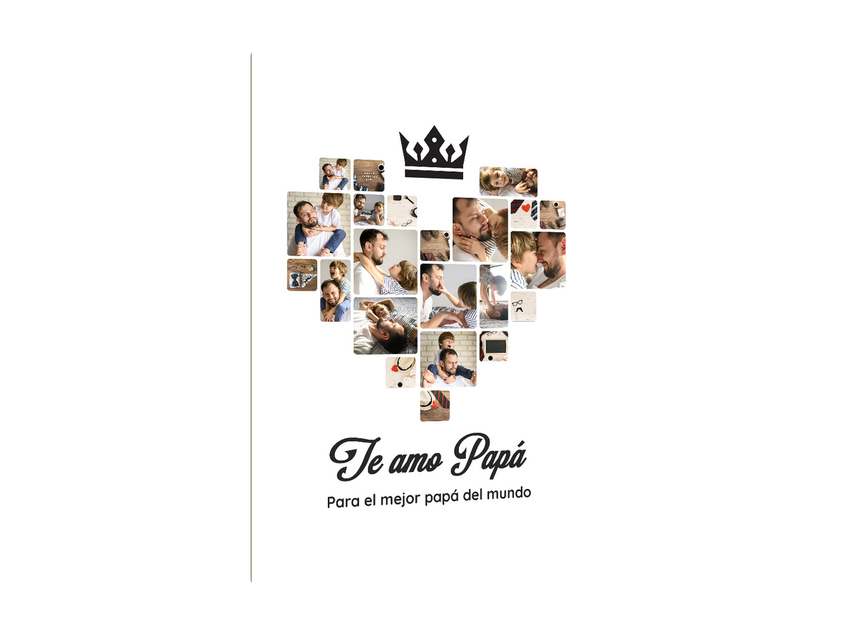 ⭐08 DISEÑO PADRE⭐ — diseño original, perspectiva izquierda 15°, PNG transparente