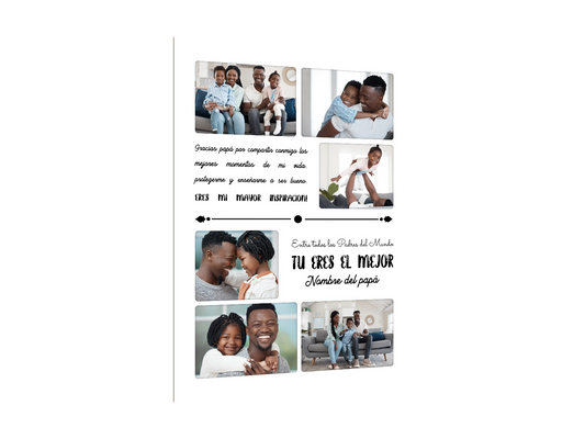 ⭐16 DISEÑO PADRE⭐ — diseño original, perspectiva izquierda 15°, PNG transparente