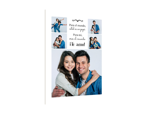 ⭐10 DISEÑO PADRE⭐ — diseño original, perspectiva izquierda 15°, PNG transparente