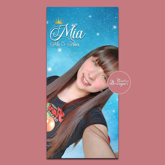 ⭐BANNER TEMATICA CORONA 90X190 CON TENSOR SIMPLE⭐