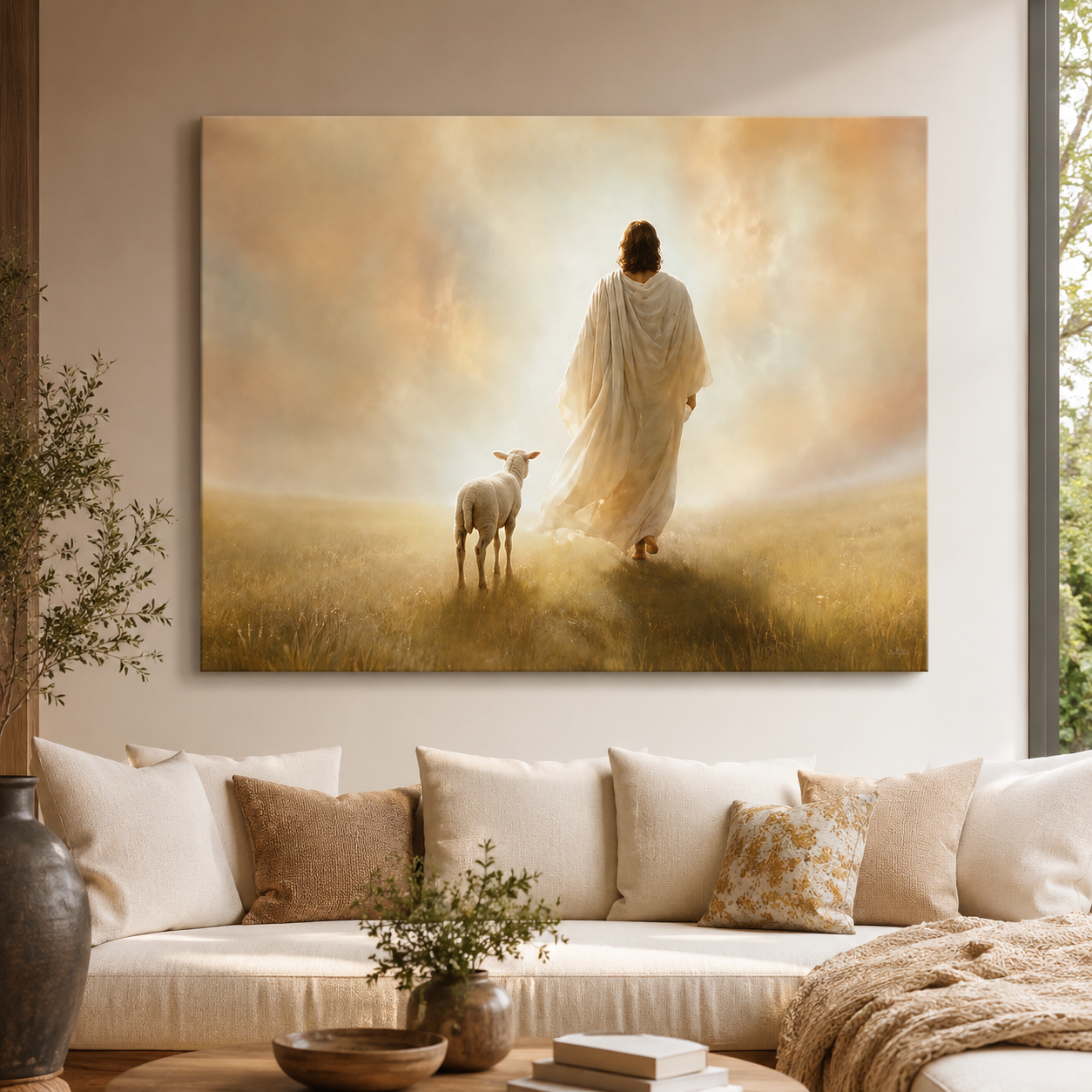 Cuadro Jesus nuestro Pastor
